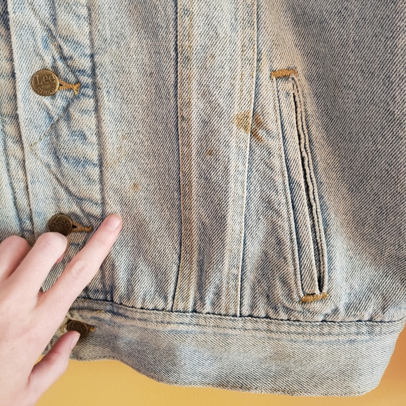 90s Lee Storm Rider Jean Jacket - Picture 2 of 7